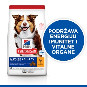 Suva hrana za pse Hill's Science Plan Mature Adult Medium sa Janjetinom i Pirinčem 2,5kg - Img 3