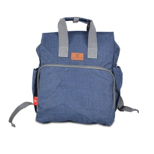 Torba-ranac za mame i bebe Lydia denim - Img 2