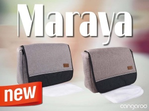 Torba za mame i bebe "Maraya" Siva