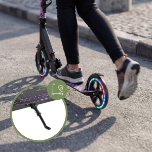 Sklopiva parking nogara na trotinetu Tulano Zigzag 45 pink