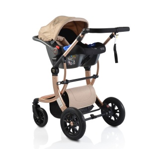Auto-sedište, nosilljka za bebe sa adapterom "Sofie" Bež 0-13 kg 2019