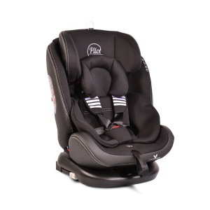 Autosedište za decu "Pilot" Crni, sa isofix-om 0-36kg - Img 2