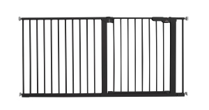 BabyDan Premier sigurnosna ogradica Extra Wide 151–158 cm crna, bez bušenja - Img 4