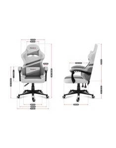 Gaming stolica Hero Force 4.4 White Mesh - Img 4
