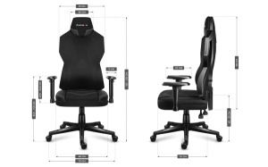 Huzaro Gejmerska stolica Combat 6.2 Black RGB - Img 2