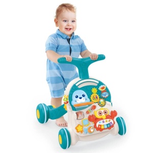 Kikka Boo Guralica za bebe WOBBLE FUN 2u1 Zelena