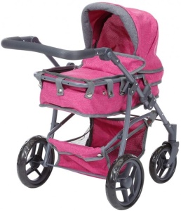 Knorr kolica za lutke Juna roze