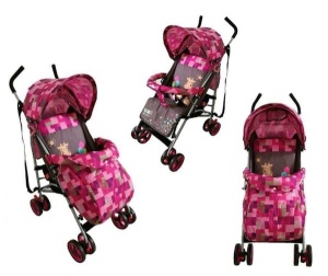 Kolica za bebe "Siena" Pink