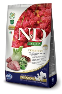 N&D Suva hrana Quinoa Digestion Lamb, Fennel, Mint-Artichoke 7 kg