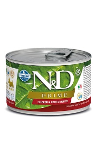 N&D Vlažna hrana konzerva Dog Grain Free Mini Chicken&Pomegranate 140g - Img 2