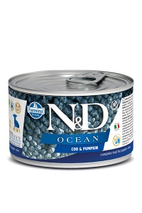 N&D Vlažna hrana konzerva Dog Ocean Puppy Mini Codfish&Pumpkin 140g - Img 2