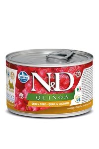 N&D Vlažna hrana konzerva Dog Quinoa Mini Quail&Coconut 140g - Img 2