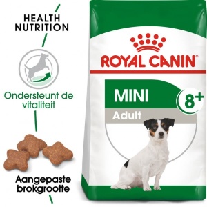 Royal Canin Mini Adult +8 - Suva hrana za pse 8kg.