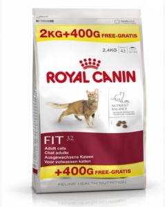 Royal Canin Suva hrana za odrasle mačke Fit 32 - 2kg + 400g GRATIS - Img 4