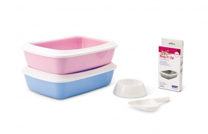 SAVIC Toalet za mace Iriz starter kit roze - Img 2