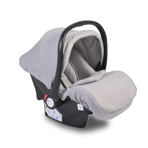 Auto-sedište, nosilljka za bebe "Moni" Svetlo Sivo 0-13kg