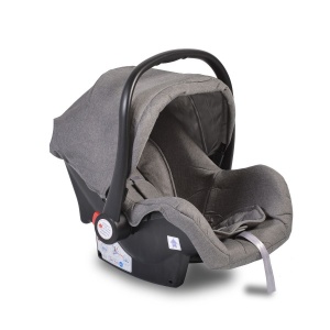 Auto-sedište, nosilljka za bebe "Moni" Tamno Sivo 0-13kg - Img 3