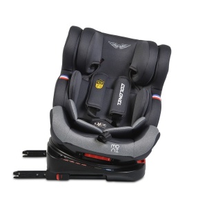 Autosedište za decu Colonel tamno sivo, sa isofix-om 0-36kg - Img 3
