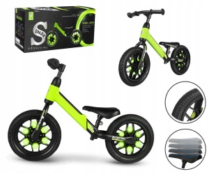 Balance bike QPlay Spark Green - Img 4