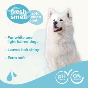 Beaphar Shampoo white dog šampon za pse sa belom ili svetlom dlakom 250ml - Img 3