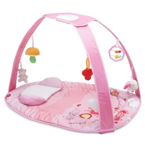 Bebi Podloga za igru Pastel "Pink Blanket"