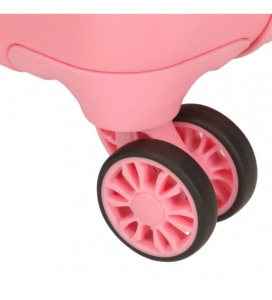 Dečiji kofer ABS 50cm Joumma Hello Kitty Hearts&Dots Pink (2031341) - Img 4