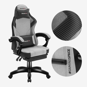 Gejmerska stolica Huzaro Force 3.7 Grey