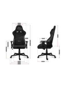 Gejmerska stolica Huzaro Force 6.2 Carbon - Img 4