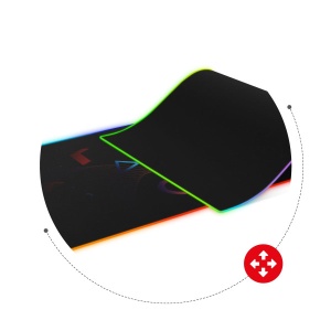 Huzaro Gaming Podloga za miš i tastaturu Mousepad 2.0 XL 80x30 RGB - Img 4