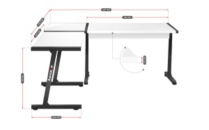 Huzaro Gaming sto Hero 6.0 White - Img 3