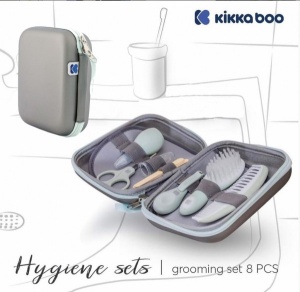 KikkaBoo Set za negu bebe 8 delova Mint