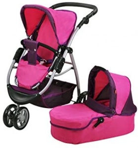 Knorr kolica za lutke Cico Pink Owl