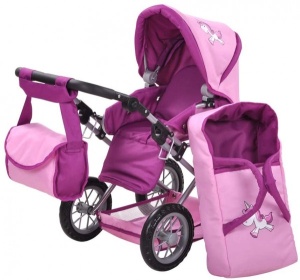 Knorr kolica za lutke Ruby Jednorog pink - Img 4