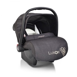 Kolica za bebe "Luxor" 2 u 1 Crna, set sa autosedištem - Img 3