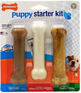 Nylabone Puppy Igračka za žvakanje za štence, početni set S
