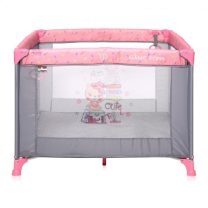 Prenosiva ogradica za bebe Game zone pink Travelling - Img 3
