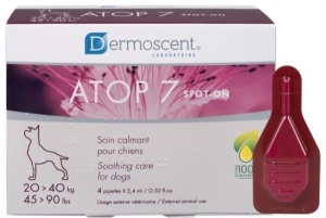 Ampule za osetljivu kožu kod pasa Dermoscent Atop 7 spot on 20 do 40kg
