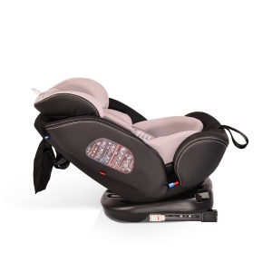 Autosedište za decu "Pilot" Sivi, sa isofix-om 0-36kg - Img 3