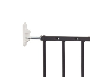 BabyDan Pet Extending Gate Extra Tall 62.5–106 cm – Sigurnosna ograda za pse, zidna, crna - Img 3