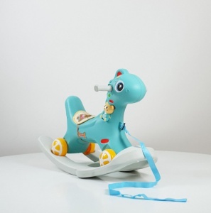 Dečija klackalica Konjić "DINO BABY" model 625 Plavi - Img 2