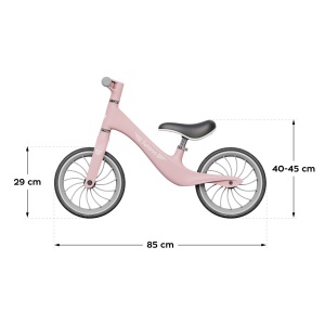 Dečiji balance bike Tulano Route Pink - Img 3