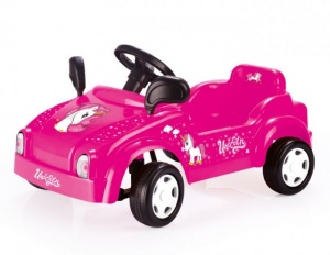 Dolu Unicorn auto na pedale za devojčice - Img 1
