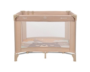 Kikka Boo Prenosiva ogradica za bebe ENJOY Bear Bež - Img 3