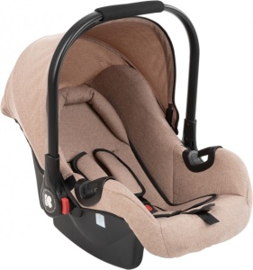 KikkaBoo Autosedište nosiljka za bebe 0-13kg NALA Beige - Img 2