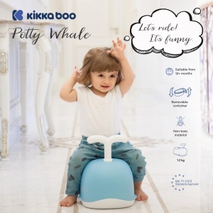 KikkaBoo Bebi Noša Whale Lilac - Img 2