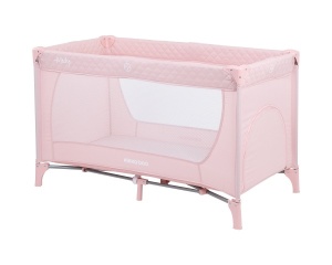 KikkaBoo Krevetac za bebe MEDLEY Pink - jedan nivo