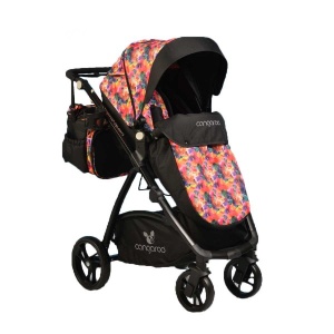 Kolica za bebe "Stefanie" 2 u 1 Colorful, set sa autosedištem - Img 3