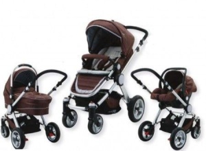Kolica za bebe "Summer" Braon
