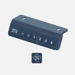 LED upravljački panel sa memorijom 3 visine i USB priključkom na ramu Mark Adler Xeno 4.5 White