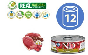 N&D Vlažna hrana Can Cat Quinoa Urinary 80g x 12kom pakovanje